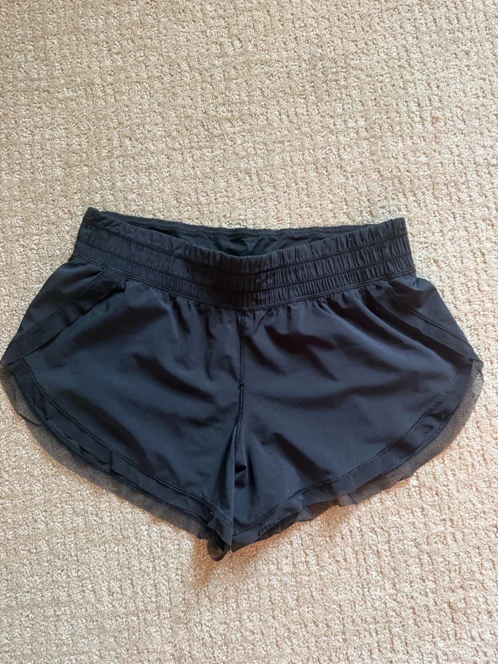 Lululemon Anew Shorts, 4”, Size 8, Black